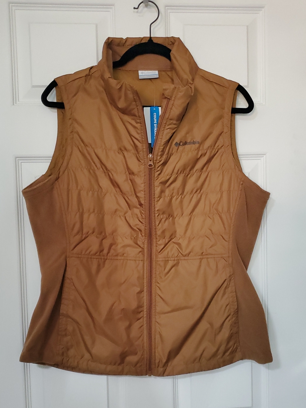 Columbia Women's Caramel Brown Quilted Vest